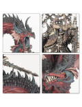 Lord/Sorcerer on Chaos Dragon Warhammer The Old World