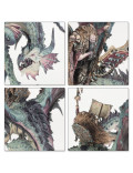 Lord/Sorcerer on Chaos Dragon Warhammer The Old World