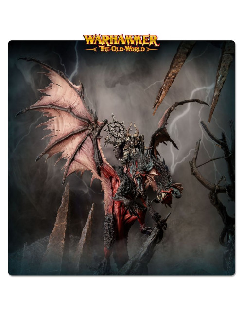 Lord/Sorcerer on Chaos Dragon Warhammer The Old World