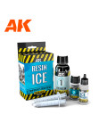 Resin Ice resina Hielo 2 Components Epoxy Resin 150 ml AK 8012 AK Interactive
