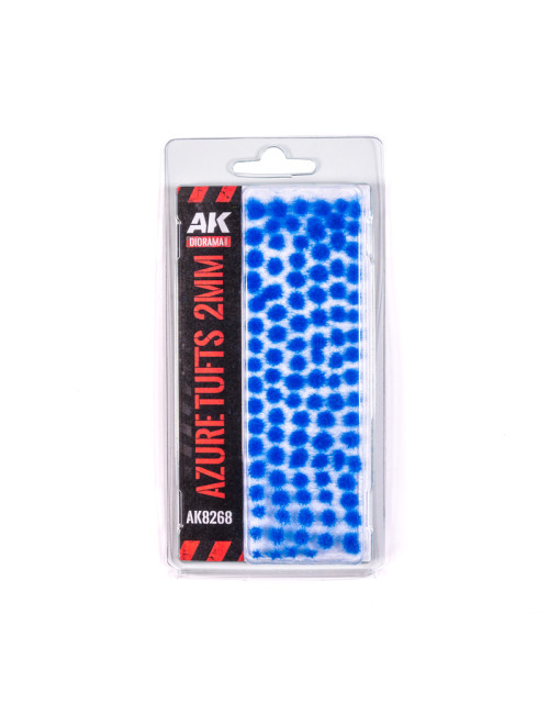 Azure Fantasy Tufts 2mm AK8268 AK Interactive