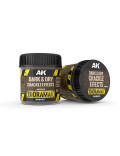 Efecto Craquelado Oscuro y Seco Dark & Dry Crackle Effects 100ml AK8032 AL Interactive