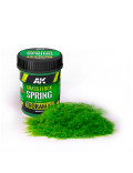 Césped Primavera Grass Flock Spring 2mm 250ml AK8219 AK Interactive