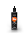 Imprimación Negra Black Primer 100ml AK11242 AK Interactive