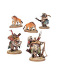 Cazadores con Colmillosables Hunters with Sabrefangs Ogor Mawtribes Warhammer Age of Sigmar