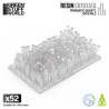 Prismas de Cuarzo Transparente x 52 Resin Crystals Clear Green Stuff World