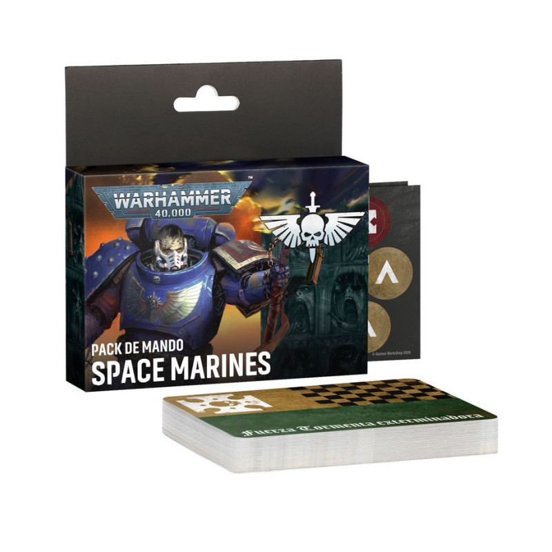 Pack de Mando Space Marines (Castellano) Warhammer 40.000