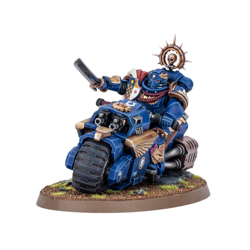 Capitán en Moto Captain on Bike Space Marines Warhammer 40.000