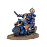 Capitán en Moto Captain on Bike Space Marines Warhammer 40.000