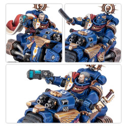 Capitán en Moto Captain on Bike Space Marines Warhammer 40.000