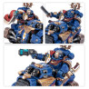 Capitán en Moto Captain on Bike Space Marines Warhammer 40.000