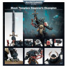 Campeón Paladín del Emperador Templarios Negros Emperor's Champion Black Templars Warhammer 40.000