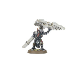Capellán Grimaldus y Séquito Chaplain Templarios Negros Black Templars Warhammer 40.000