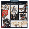 Capellán Grimaldus y Séquito Chaplain Templarios Negros Black Templars Warhammer 40.000