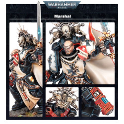 Mariscal Templarios Negros Marshal Black Templars Warhammer 40.000