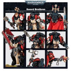 Hermanos de Armas Templarios Negros Sword Brethen Black Templars Warhammer 40.000