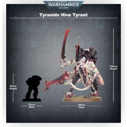 Hive Tyrant Tirano de Enjambre Swarmlord Tyranids Warhammer 40.000