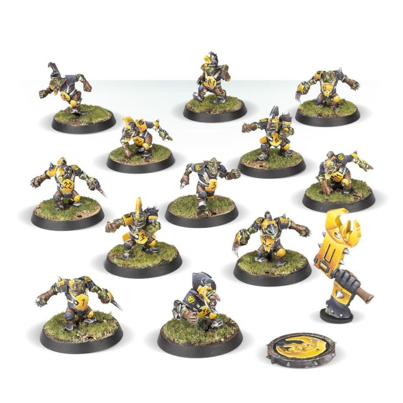 The Scarcrag Snivellers Equipo Goblin Blood Bowl