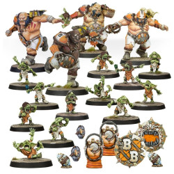 The Fire Mountain Gut Busters Equipo Ogro Blood Bowl