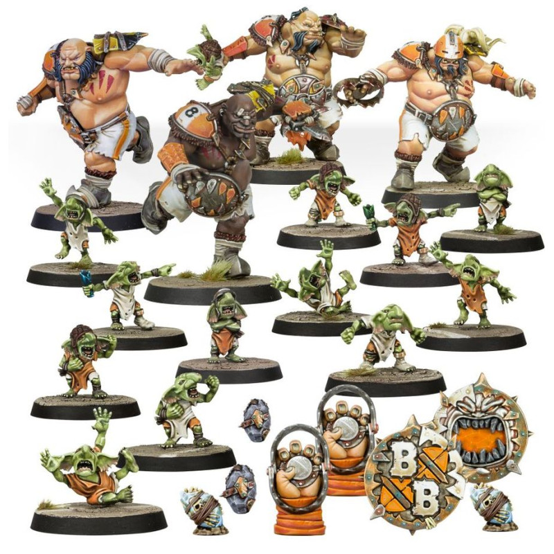 The Fire Mountain Gut Busters Equipo Ogro Blood Bowl