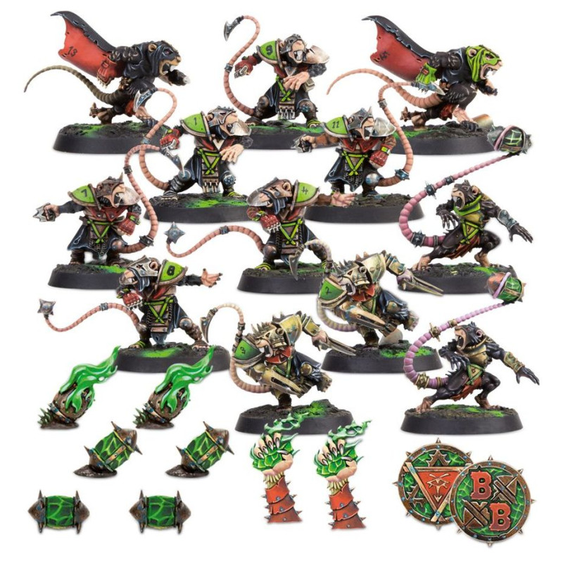 The Skavenblight Scramblers Equipo Skaven Blood Bowl