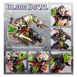The Skavenblight Scramblers Equipo Skaven Blood Bowl