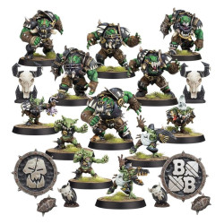 Black Orc Team Equipo Orco Negro Thunder Valley Greenskins Blood Bowl