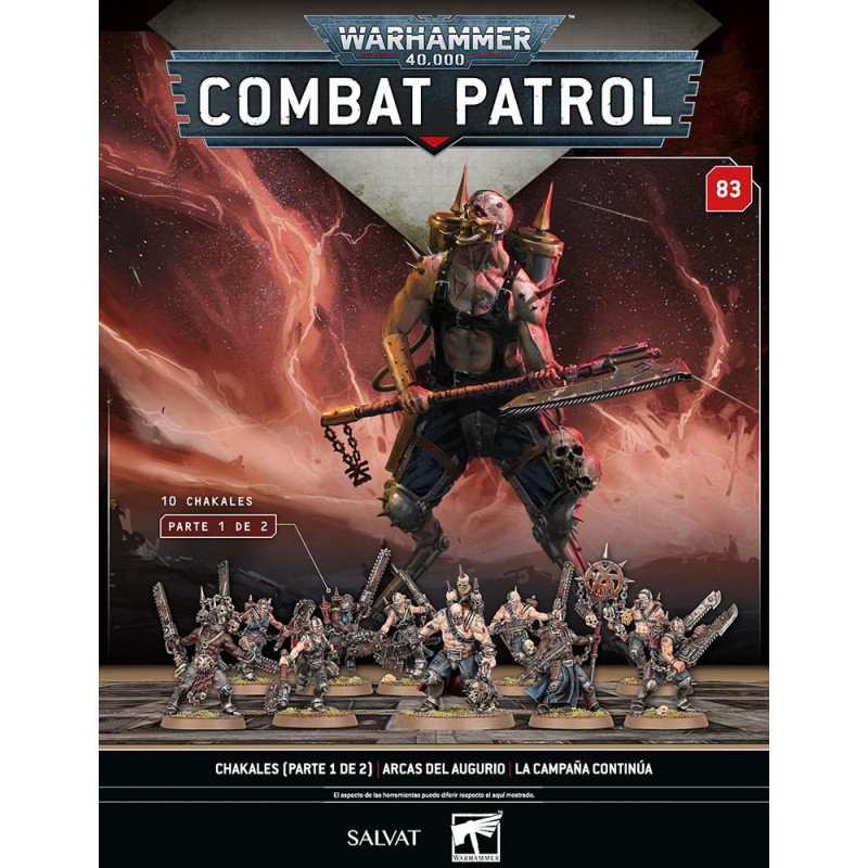 Combat Patrol Fascículos 83 y 84 Chakales de Khorne Salvat