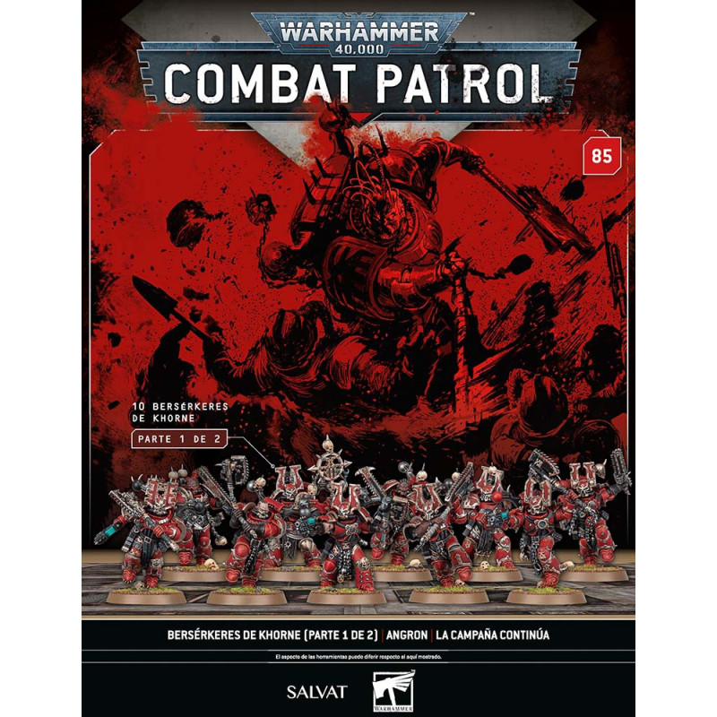 Combat Patrol Fascículos 85 y 86 Bersérkeres de Khorne Salvat