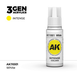 White 3Gen 18ml AK11001 AK Interactive