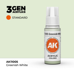 Greenish White Blanco Verdoso 3Gen 18ml AK11005 AK Interactive