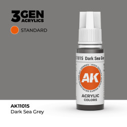Dark Sea Grey Gris Mar Oscuro 3Gen 18ml AK11015 AK Interactive