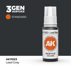 Lead Grey Gris Plomo 3Gen 18ml AK11023 AK Interactive