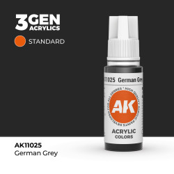German Grey Gris Alemán 3Gen 18ml AK11025 AK Interactive