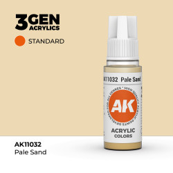 Pale Sand Arena Pálida 3Gen 18ml AK11032 AK Interactive