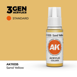 Sand Yellow Amarillo Arena 3Gen 18ml AK11035 AK Interactive