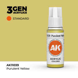 Purulent Yellow Amarillo Purulento 3Gen 18ml AK11039 AK Interactive