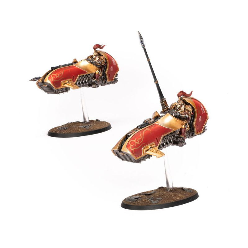 Sodalidad Motos a Reacción Girohalcón Gyrfalcon Jetbike Sodality Adeptus Legio Custodes Warhammer 40.000 The Horus Heresy