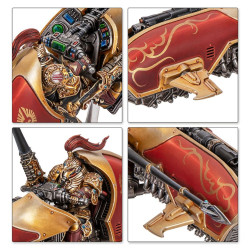 Sodalidad Motos a Reacción Girohalcón Gyrfalcon Jetbike Sodality Adeptus Legio Custodes Warhammer 40.000 The Horus Heresy