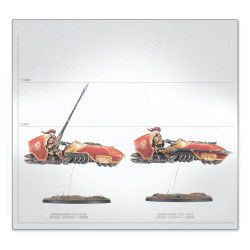 Sodalidad Motos a Reacción Girohalcón Gyrfalcon Jetbike Sodality Adeptus Legio Custodes Warhammer 40.000 The Horus Heresy