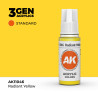 Radiant Yellow Amarillo Radiante 3Gen 18ml AK11046 AK Interactive
