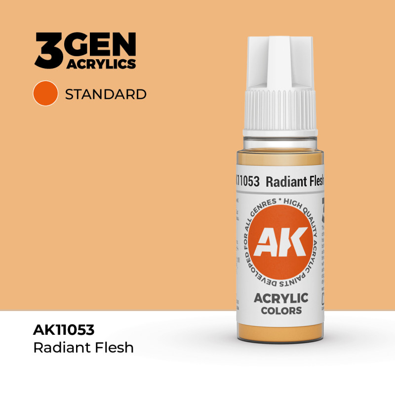 Radiant Flesh Carne Radiante 3Gen 18ml AK11053 AK Interactive