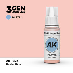Pastel Pink Rosa Pastel 3Gen 18ml AK11059 AK Interactive
