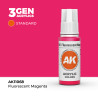 Fluorescent Magenta Fluorescent 3Gen 18ml AK11068 AK Interactive