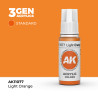 Light Orange Naranja Claro 3Gen 18ml AK11077 AK Interactive