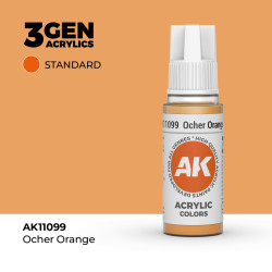 Ocher Orange Naranaj Ocre 3Gen 18ml Ak11099 AK Interactive