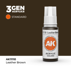 Leather Brown Marrón Cuero 3Gen 18ml AK11110 AK Interactive