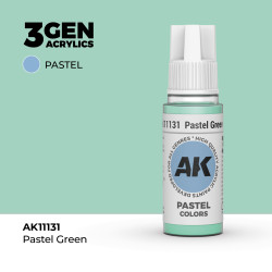 Pastel Green Verde 3Gen 18ml AK11131 AK Interactive