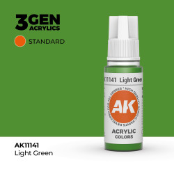 Verde Claro Light Green 3Gen 18ml AK11141 AK Interactive