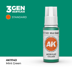 Mint Green Verde Menta 3Gen 18ml AK11143 AK Interactive